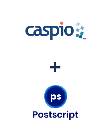 Integration of Caspio Cloud Database and Postscript