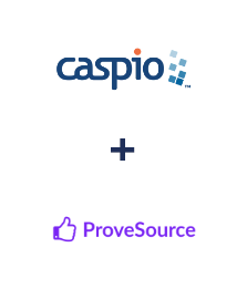 Integration of Caspio Cloud Database and ProveSource