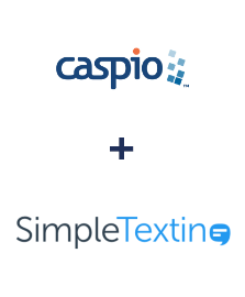 Integration of Caspio Cloud Database and SimpleTexting