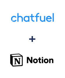 Integration of Chatfuel and Notion