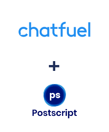 Integration of Chatfuel and Postscript