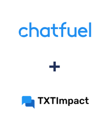 Integration of Chatfuel and TXTImpact