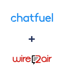 Integration of Chatfuel and Wire2Air