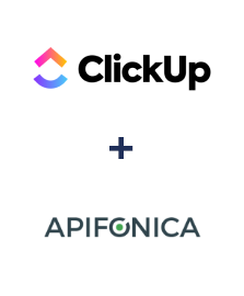 Integration of ClickUp and Apifonica