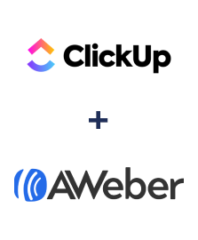 Integration of ClickUp and AWeber