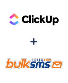 Integration of ClickUp and BulkSMS