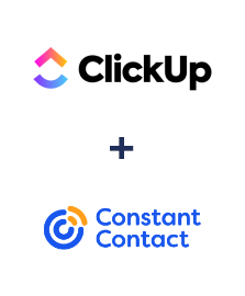 Integration of ClickUp and Constant Contact