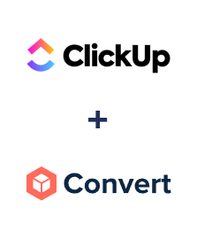 Integration of ClickUp and ConvesioConvert