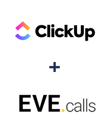 Integration of ClickUp and Evecalls