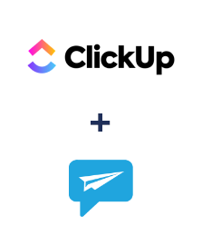 Integration of ClickUp and ShoutOUT