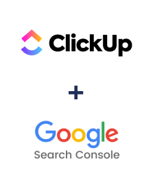 Integration of ClickUp and Google Search Console
