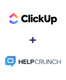 Integration of ClickUp and HelpCrunch