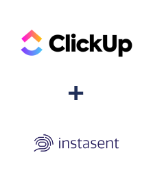 Integration of ClickUp and Instasent
