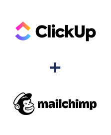 Integration of ClickUp and MailChimp