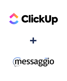 Integration of ClickUp and Messaggio
