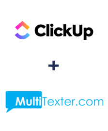 Integration of ClickUp and Multitexter