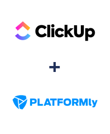 Integration of ClickUp and Platformly Integration of ClickUp and Platformly