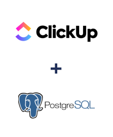Integration of ClickUp and PostgreSQL