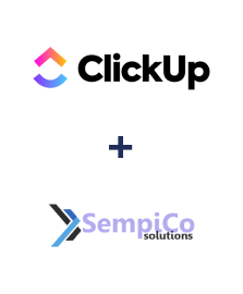 Integration of ClickUp and Sempico Solutions