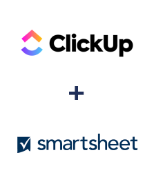 Integration of ClickUp and Smartsheet