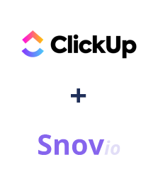 Integration of ClickUp and Snovio
