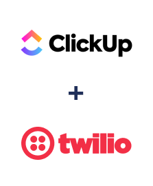 Integration of ClickUp and Twilio
