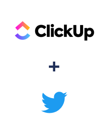 Integration of ClickUp and Twitter