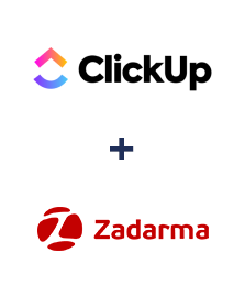 Integration of ClickUp and Zadarma