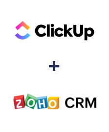 Integration of ClickUp and Zoho CRM