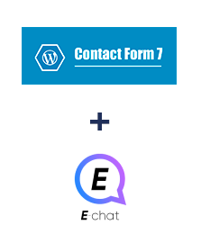 Integration of Contact Form 7 and E-chat