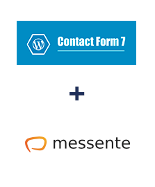 Integration of Contact Form 7 and Messente