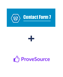Integration of Contact Form 7 and ProveSource