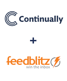 Integration of Continually and FeedBlitz