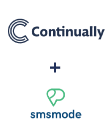Integration of Continually and Smsmode