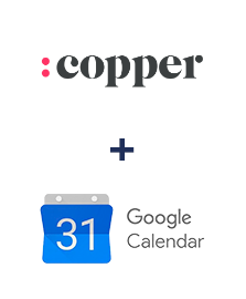 Integration of Copper and Google Calendar
