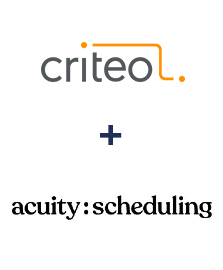 Integration of Criteo and Acuity Scheduling