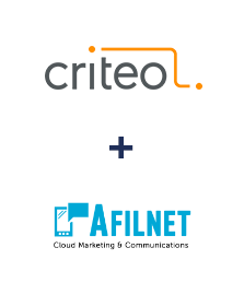 Integration of Criteo and Afilnet