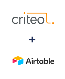 Integration of Criteo and Airtable