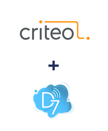 Integration of Criteo and D7 SMS