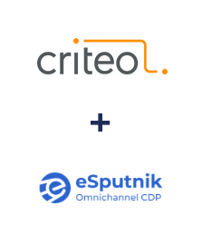 Integration of Criteo and eSputnik