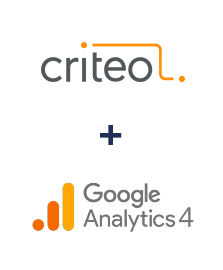 Integration of Criteo and Google Analytics 4