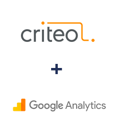 Integration of Criteo and Google Analytics