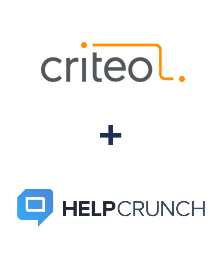 Integration of Criteo and HelpCrunch