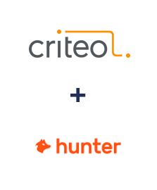 Integration of Criteo and Hunter.io