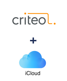 Integration of Criteo and iCloud