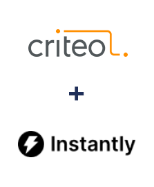 Integration of Criteo and Instantly