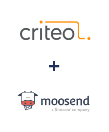 Integration of Criteo and Moosend