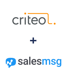 Integration of Criteo and Salesmsg