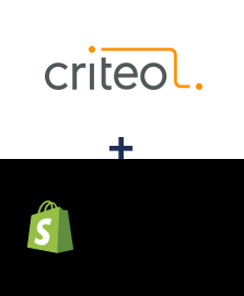 Integration of Criteo and Shopify