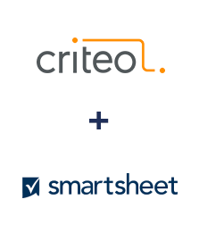 Integration of Criteo and Smartsheet